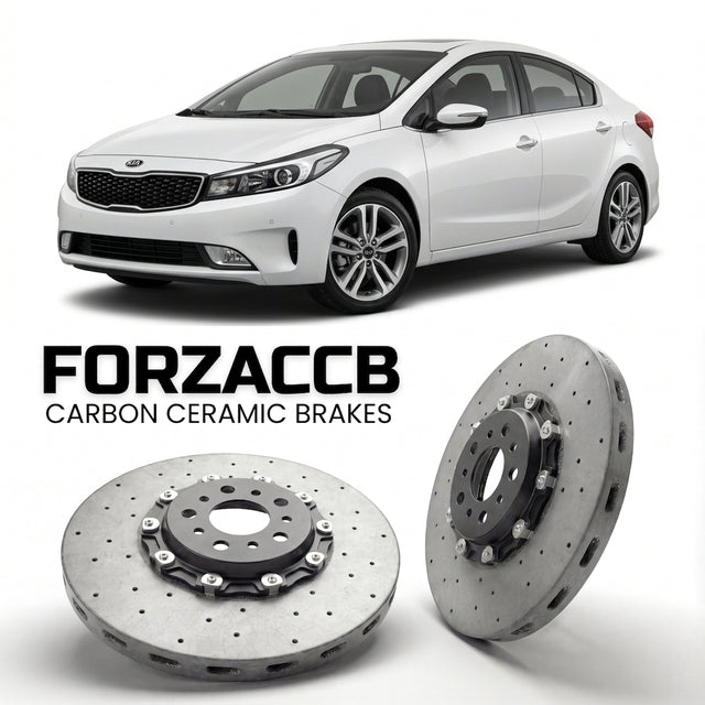 Carbon Ceramic Brake Rotors for Kia Cerato III Sedan (facelift 2016 (2016-2018) | CCB OEM Replacement / Conversion Upgrade Kit