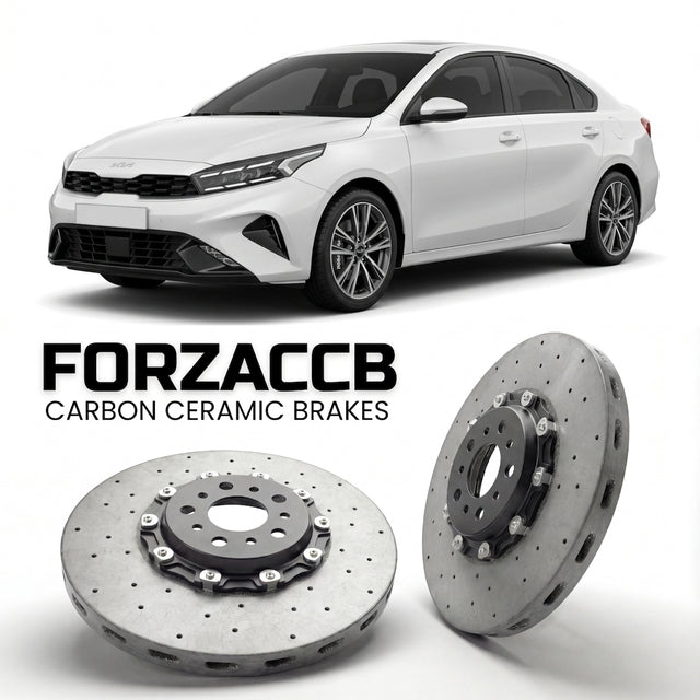 Carbon Ceramic Brake Rotors for Kia Cerato IV Sedan (facelift 2021 (2021+) | CCB OEM Replacement / Conversion Upgrade Kit