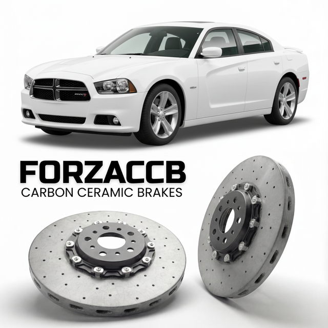 Carbon Ceramic Brake Rotors for Dodge Charger VII (LD (2011-2014) | CCB OEM Replacement / Conversion Upgrade Kit