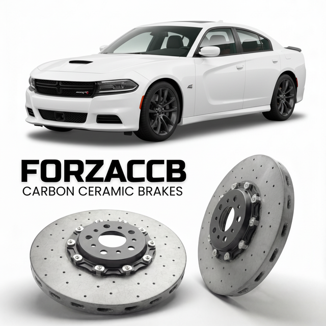 Carbon Ceramic Brake Rotors for Dodge Charger VII (LD, facelift 2015 (2015-2019) | CCB OEM Replacement / Conversion Upgrade Kit