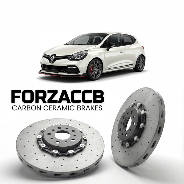 Carbon Ceramic Brake Rotors for Renault Clio RS (2006-2018) | CCB Conversion Kit