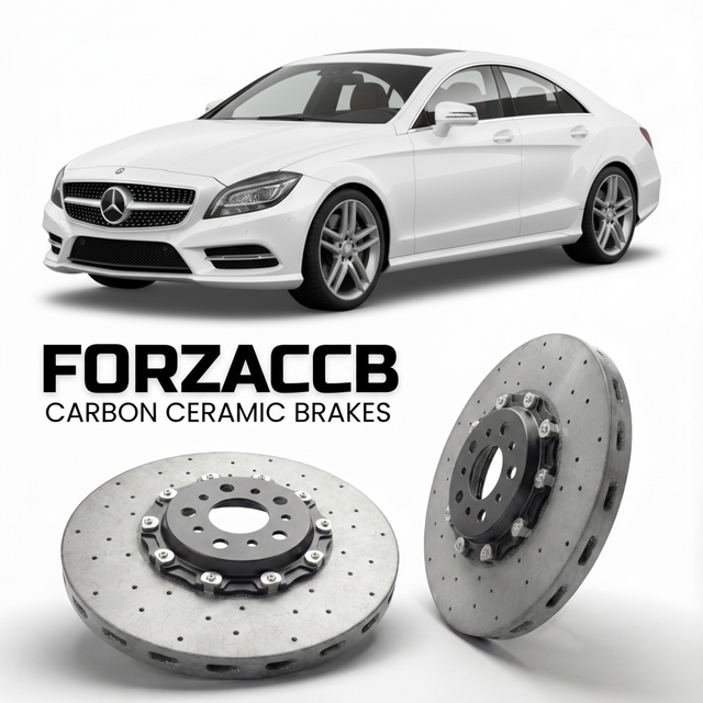 Carbon Ceramic Brake Rotors for Mercedes-Benz CLS-Class C218 (2010-2018) | CCB OEM Replacement / Conversion Upgrade Kit