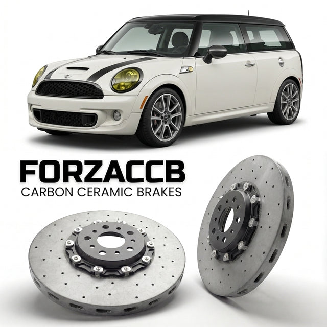 Carbon Ceramic Brake Rotors for Mini Clubman R55 (2010-2014) | CCB OEM Replacement / Conversion Upgrade Kit