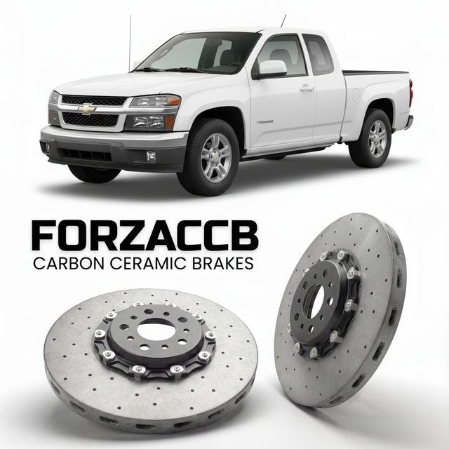 Carbon Ceramic Brake Rotors for Chevrolet Colorado I (2005-2012) | CCB OEM Replacement / Conversion Upgrade Kit