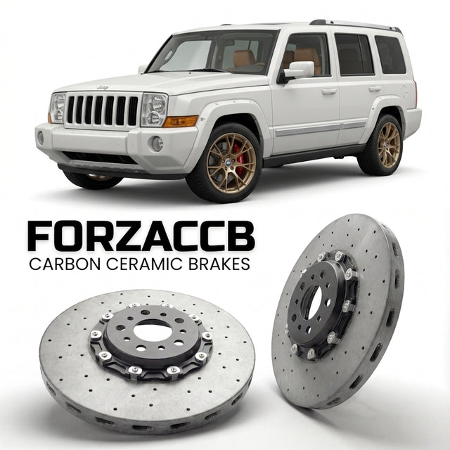 Carbon Ceramic Brake Rotors for Jeep Commander XK (2006-2010) | CCB OEM Replacement / Conversion Upgrade Kit
