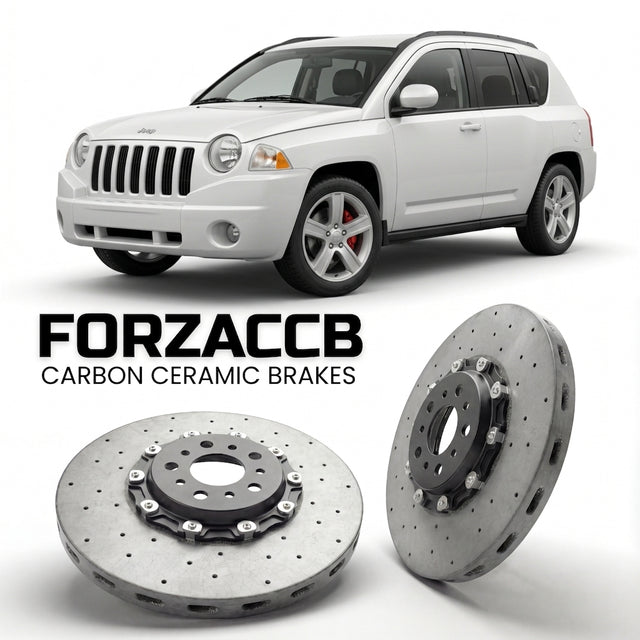 Carbon Ceramic Brake Rotors for Jeep Compass I (MK (2006-2010) | CCB OEM Replacement / Conversion Upgrade Kit