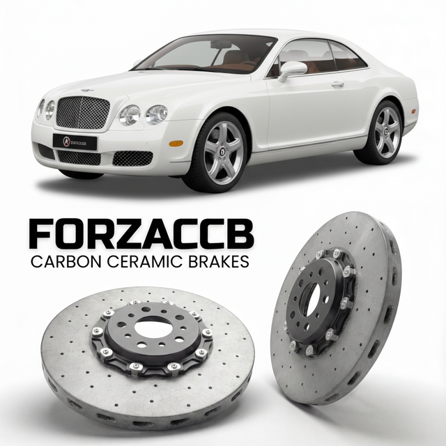 Carbon Ceramic Brake Rotors for Bentley Continental R (2005-2007) | CCB OEM Replacement / Conversion Upgrade Kit