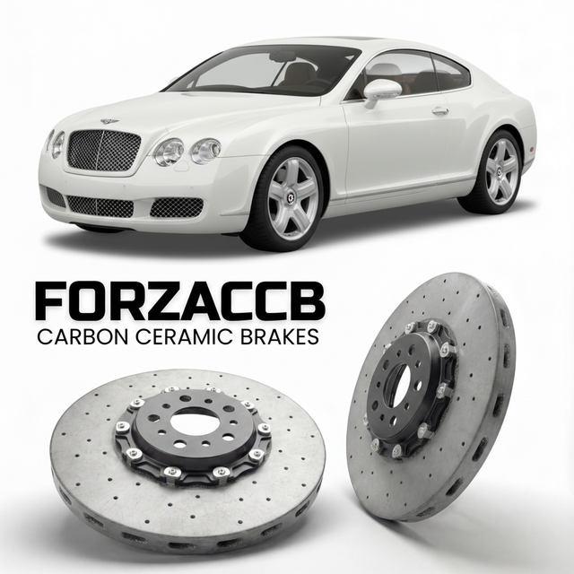 Carbon Ceramic Brake Rotors for Bentley Continental T (2005-2007) | CCB OEM Replacement / Conversion Upgrade Kit