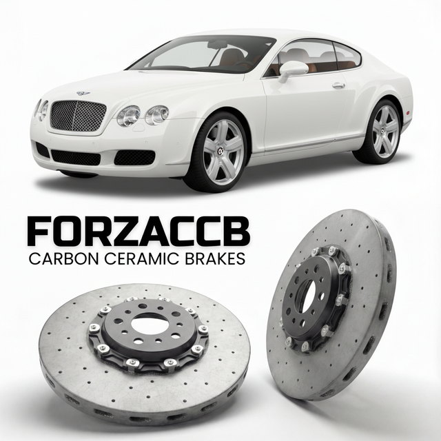 Carbon Ceramic Brake Rotors for Bentley Continental GT (2005-2010) | CCB OEM Replacement / Conversion Upgrade Kit