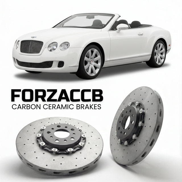 Carbon Ceramic Brake Rotors for Bentley Continental GTC (2006-2010) | CCB OEM Replacement / Conversion Upgrade Kit