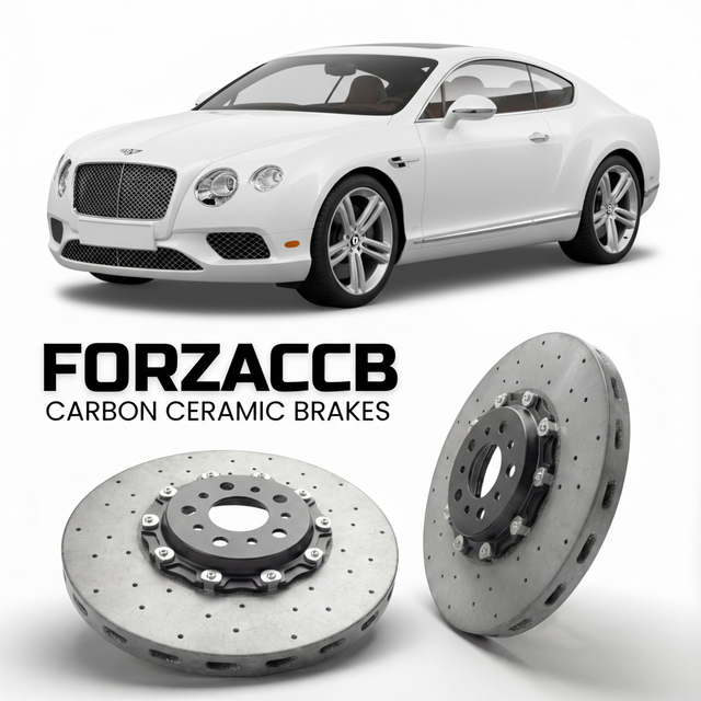 Carbon Ceramic Brake Rotors for Bentley Continental GT II (2011-2015) | CCB OEM Replacement / Conversion Upgrade Kit