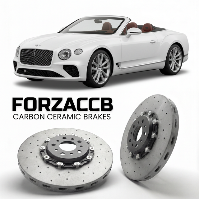 Carbon Ceramic Brake Rotors for Bentley Continental GTC III (2019-2024) | CCB OEM Replacement / Conversion Upgrade Kit