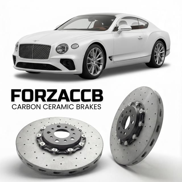 Carbon Ceramic Brake Rotors for Bentley Continental GT IV (2024+) | CCB OEM Replacement / Conversion Upgrade Kit