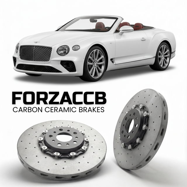 Carbon Ceramic Brake Rotors for Bentley Continental GTC IV (2024+) | CCB OEM Replacement / Conversion Upgrade Kit