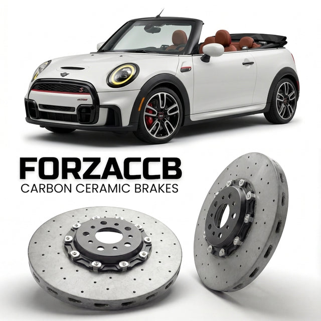 Carbon Ceramic Brake Rotors for Mini Convertible F57, facelift 2018 (2018-2021) | CCB OEM Replacement / Conversion Upgrade Kit