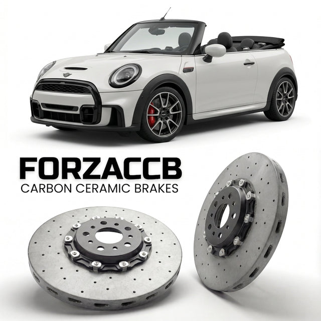 Carbon Ceramic Brake Rotors for Mini Convertible F57, facelift 2021 (2021-2024) | CCB OEM Replacement / Conversion Upgrade Kit