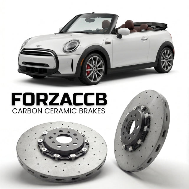Carbon Ceramic Brake Rotors for Mini Convertible F67 (2024+) | CCB OEM Replacement / Conversion Upgrade Kit