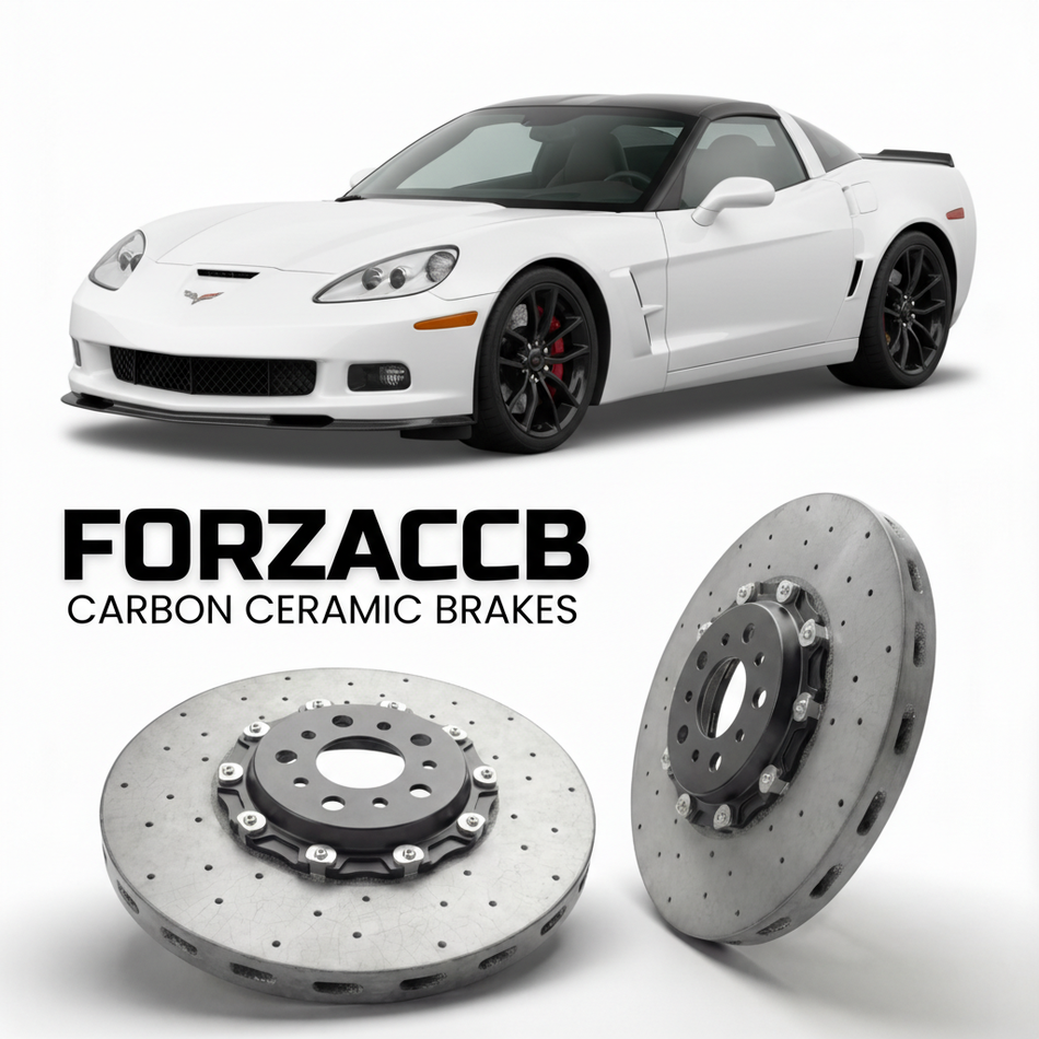 Carbon Ceramic Brake Rotors for Chevrolet Corvette Z06 Carbon C6 (2011-2011) | CCB OEM Replacement / Conversion Upgrade Kit