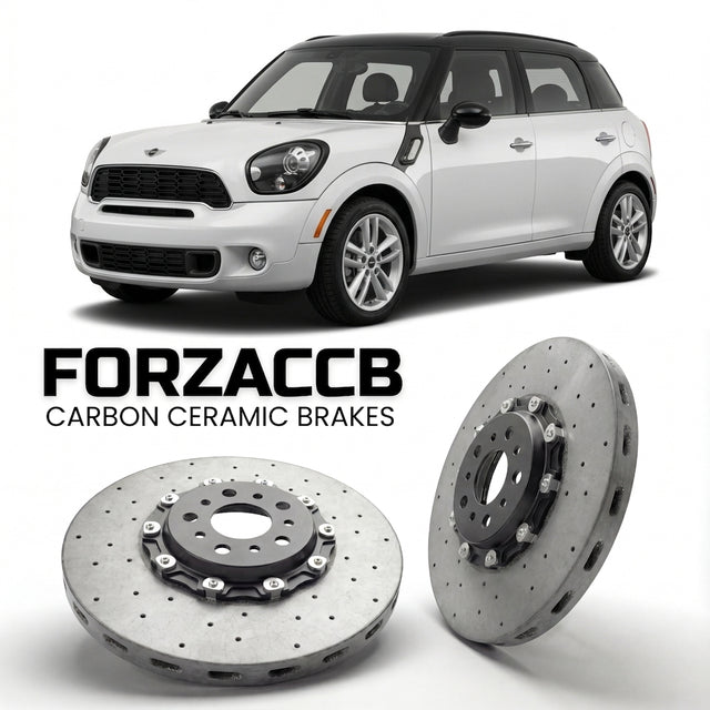 Carbon Ceramic Brake Rotors for Mini Countryman R60 (2010-2014) | CCB OEM Replacement / Conversion Upgrade Kit