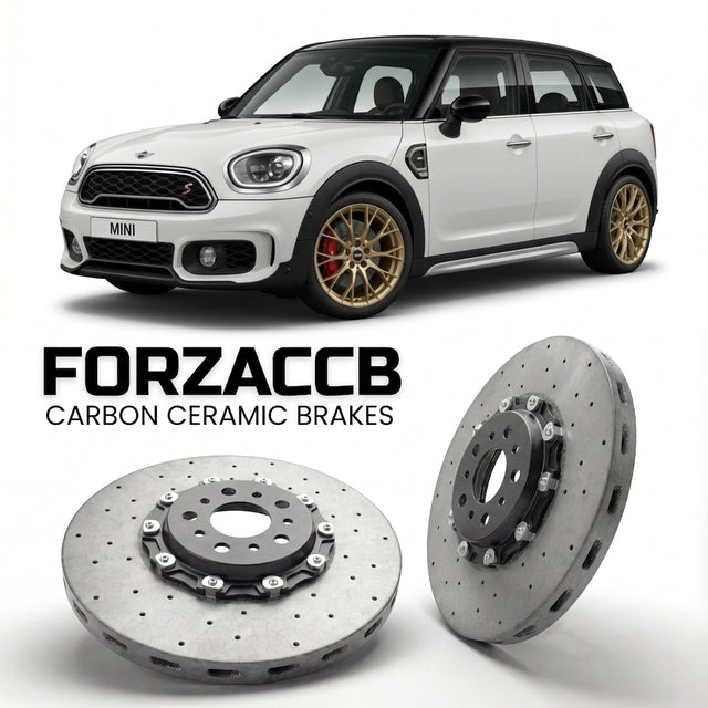 Carbon Ceramic Brake Rotors for Mini Countryman F60 (2017-2020) | CCB OEM Replacement / Conversion Upgrade Kit