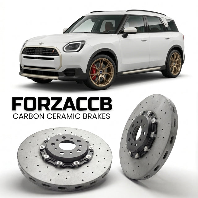 Carbon Ceramic Brake Rotors for Mini Countryman U25 (2023+) | CCB OEM Replacement / Conversion Upgrade Kit