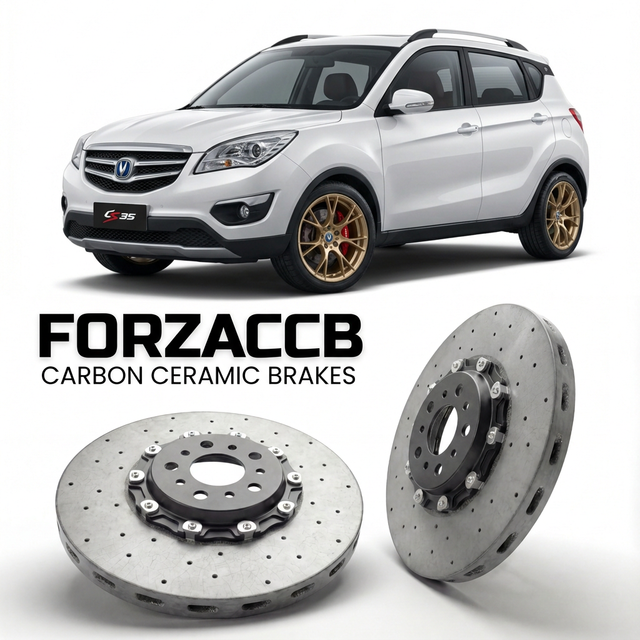 Carbon Ceramic Brake Rotors for ChangAn CS35 (2012-2017) | CCB OEM Replacement / Conversion Upgrade Kit