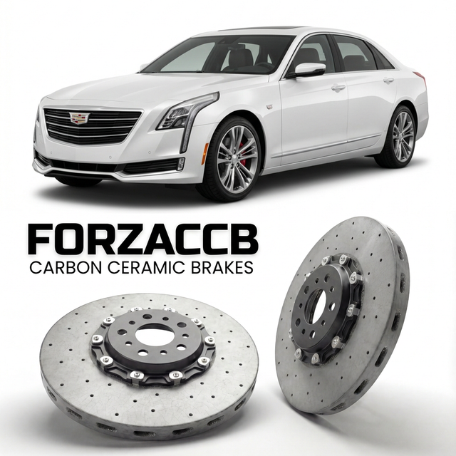 Carbon Ceramic Brake Rotors for Cadillac CT6 I (2016-2019) | CCB OEM Replacement / Conversion Upgrade Kit