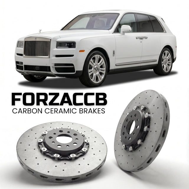 Carbon Ceramic Brake Rotors for Rolls-Royce Cullinan (2018+) | CCB OEM Replacement / Conversion Upgrade Kit