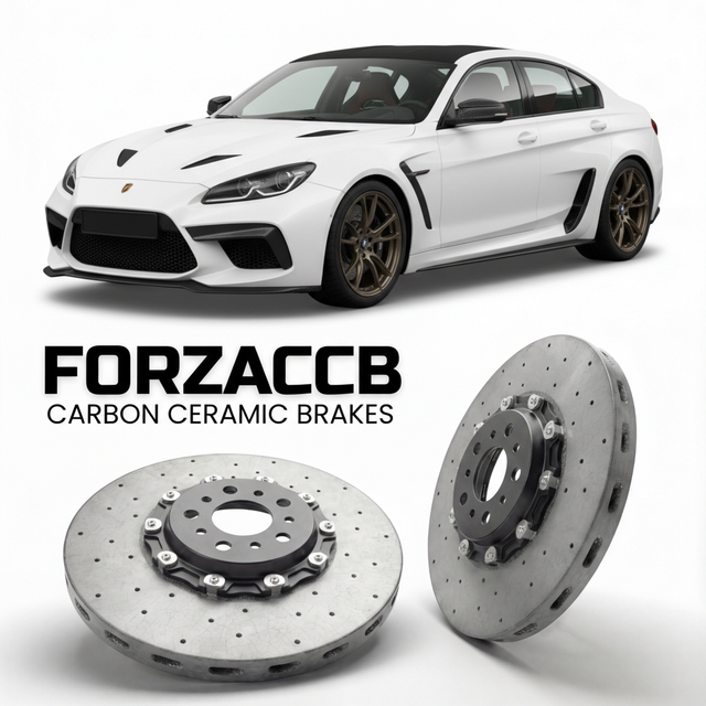 Carbon Ceramic Brake Rotors for Donkervoort D8 GTO (2013-2022) | CCB OEM Replacement / Conversion Upgrade Kit