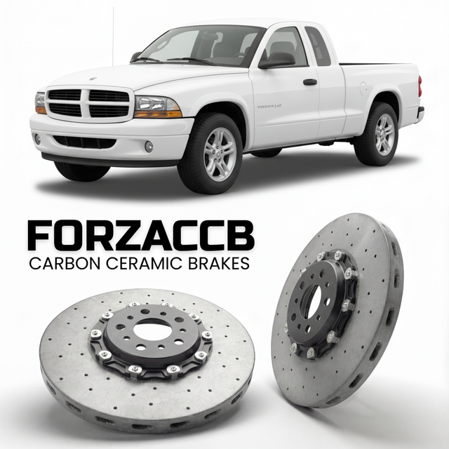 Carbon Ceramic Brake Rotors for Dodge Dakota II (2005-2005) | CCB OEM Replacement / Conversion Upgrade Kit