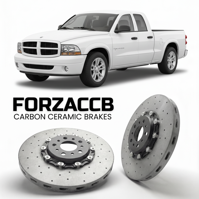 Carbon Ceramic Brake Rotors for Dodge Dakota III (2005-2007) | CCB OEM Replacement / Conversion Upgrade Kit