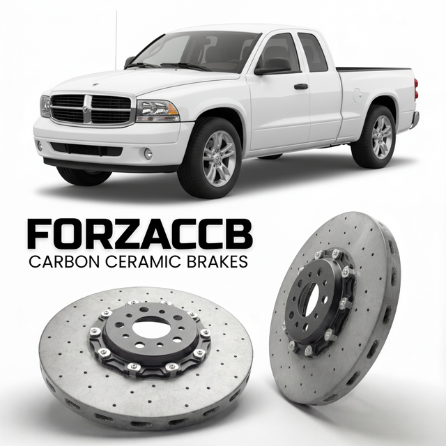 Carbon Ceramic Brake Rotors for Dodge Dakota III (facelift 2007 (2007-2011) | CCB OEM Replacement / Conversion Upgrade Kit