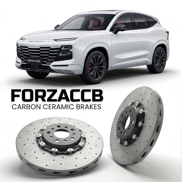 Carbon Ceramic Brake Rotors for Jetour Dashing facelift 2024 (2024+) | CCB OEM Replacement / Conversion Upgrade Kit