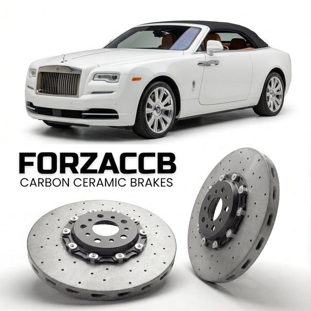 Carbon Ceramic Brake Rotors for Rolls-Royce Dawn (2015+) | CCB OEM Replacement / Conversion Upgrade Kit