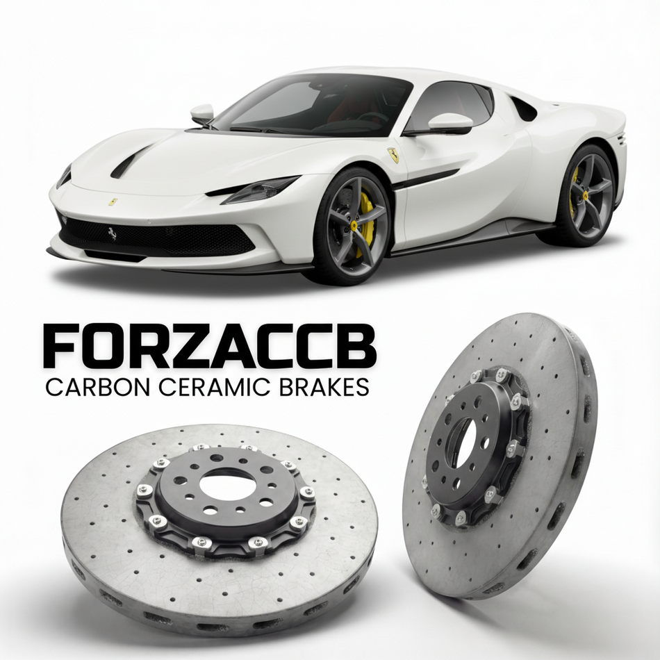 Carbon Ceramic Brake Rotors for Ferrari Daytona SP3 (2021-2023) | CCB OEM Replacement / Conversion Upgrade Kit