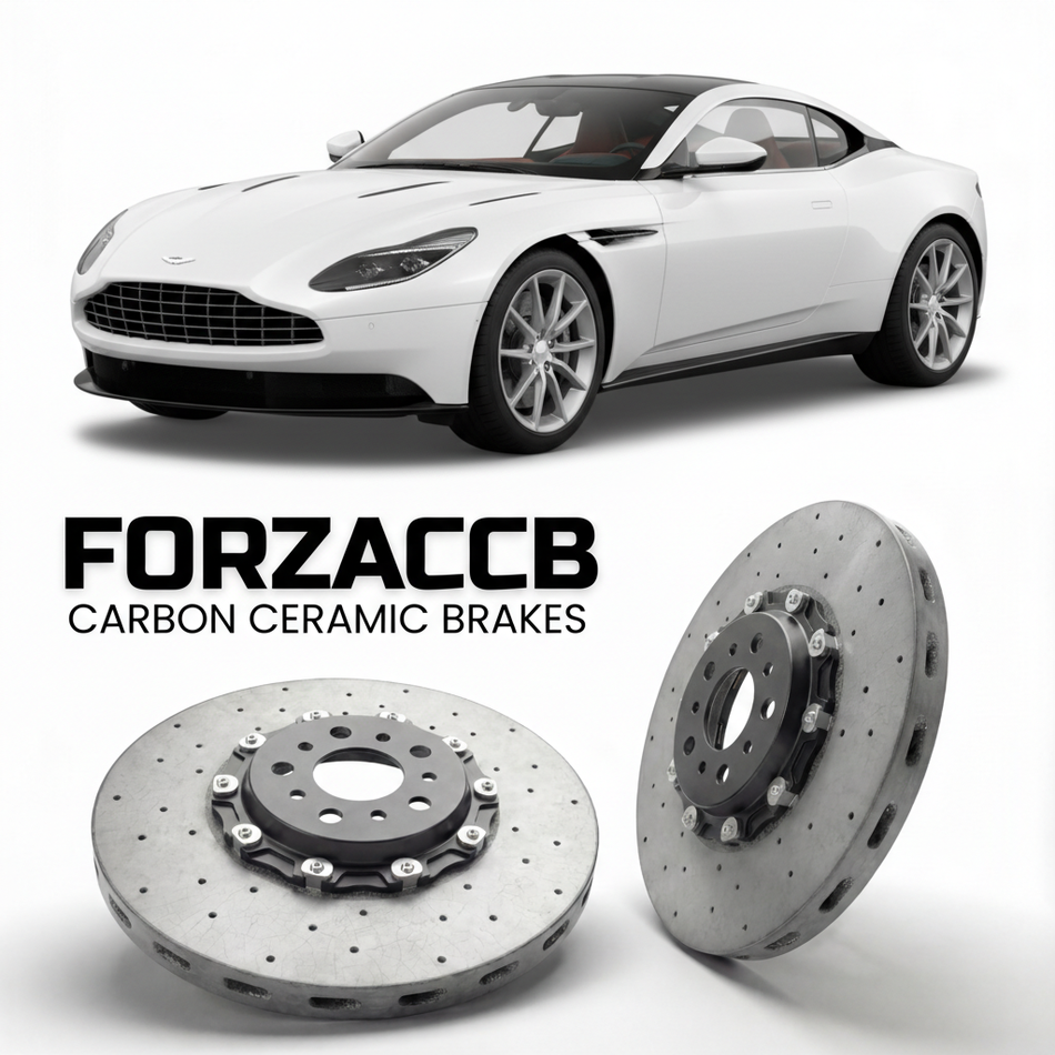 Carbon Ceramic Brake Rotors for Aston Martin DB11 AM5 (2016-2023) | CCB OEM Replacement / Conversion Upgrade Kit