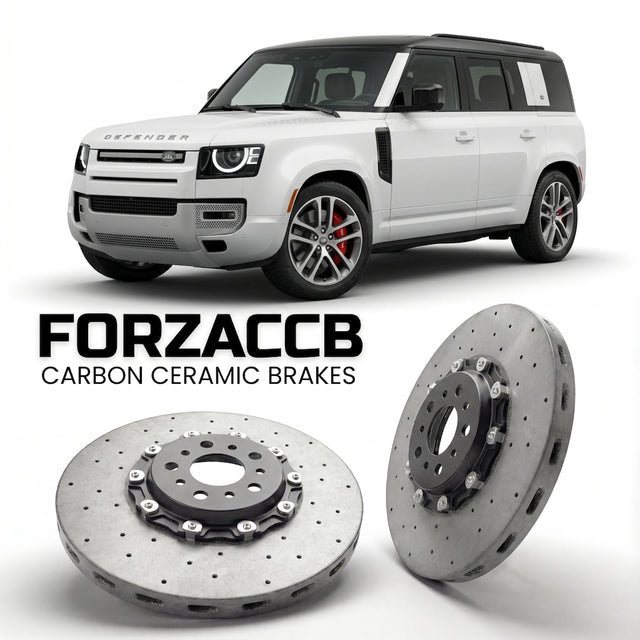 Carbon Ceramic Brake Rotors for Land Rover Defender 110 (L663 (2019+) | CCB OEM Replacement / Conversion Upgrade Kit