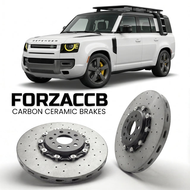 Carbon Ceramic Brake Rotors for Land Rover Defender 130 (L663 (2022+) | CCB OEM Replacement / Conversion Upgrade Kit
