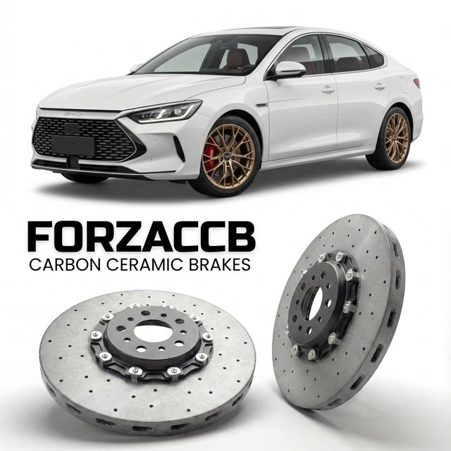 Carbon Ceramic Brake Rotors for BYD Destroyer 05 (2022+) | CCB OEM Replacement / Conversion Upgrade Kit
