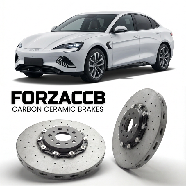 Carbon Ceramic Brake Rotors for BYD Dolphin (2021-2025) | CCB OEM Replacement / Conversion Upgrade Kit