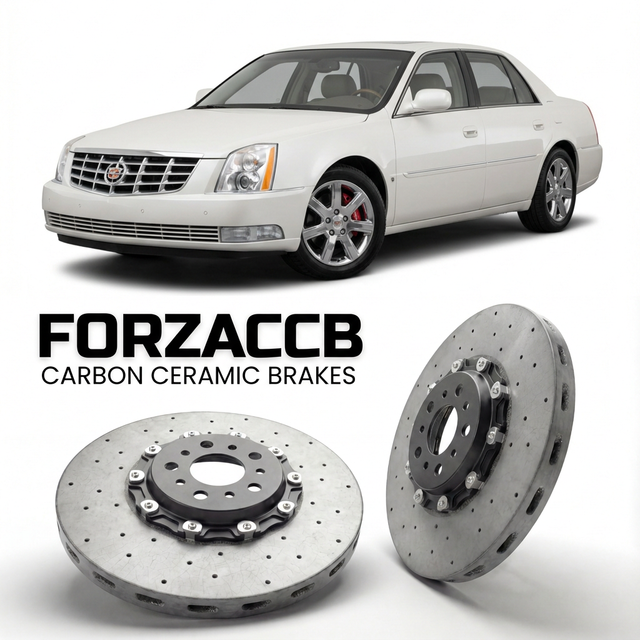 Carbon Ceramic Brake Rotors for Cadillac DTS (2006-2011) | CCB OEM Replacement / Conversion Upgrade Kit