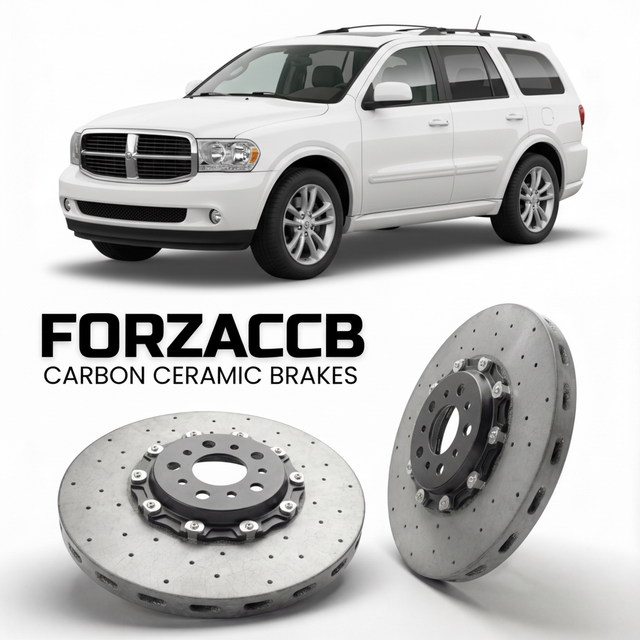 Carbon Ceramic Brake Rotors for Dodge Durango II (HB (2005-2006) | CCB OEM Replacement / Conversion Upgrade Kit