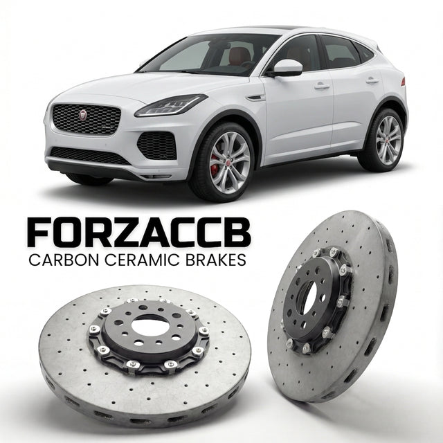 Carbon Ceramic Brake Rotors for Jaguar E-Pace (2018-2020) | CCB OEM Replacement / Conversion Upgrade Kit