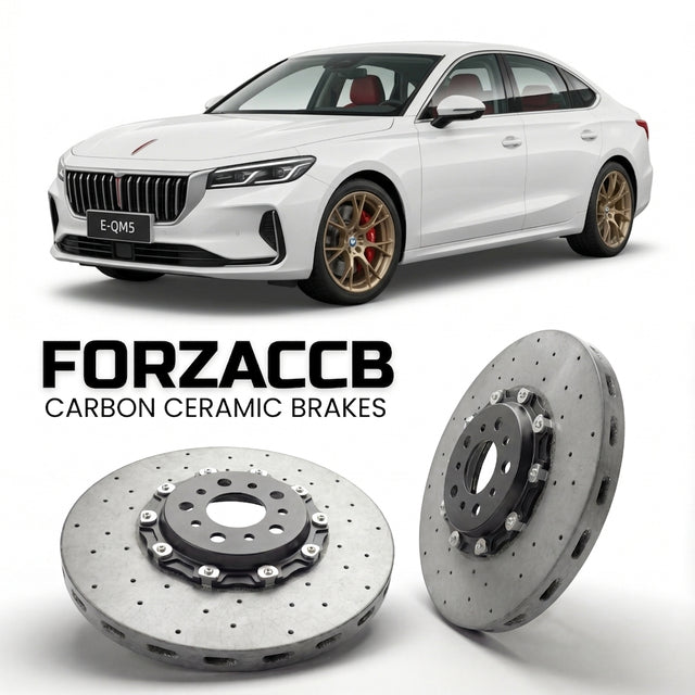 Carbon Ceramic Brake Rotors for Hongqi E-QM5 facelift 2025 (2025+) | CCB OEM Replacement / Conversion Upgrade Kit