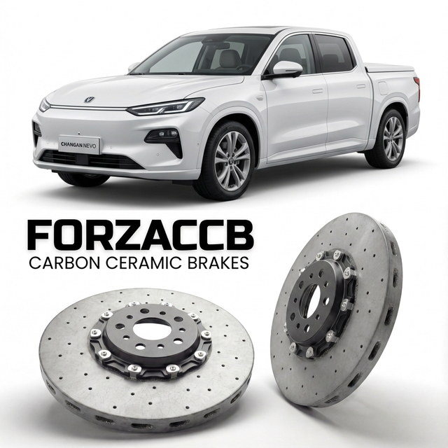 Carbon Ceramic Brake Rotors for Changan Nevo E07 (2024+) | CCB OEM Replacement / Conversion Upgrade Kit