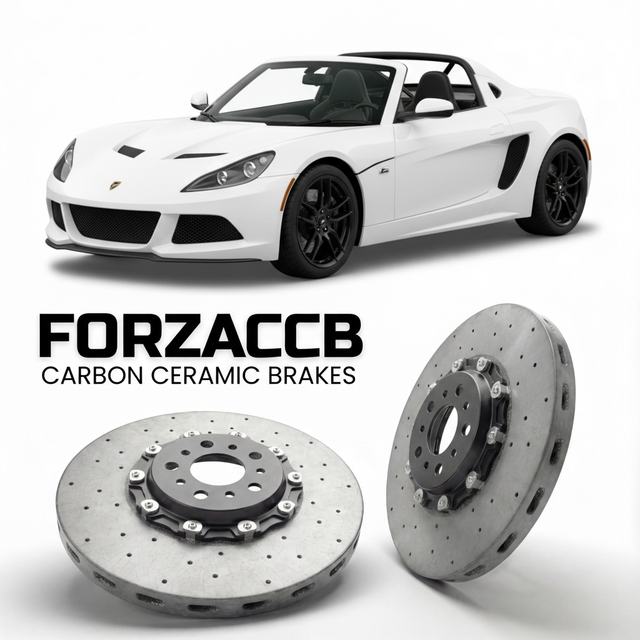 Carbon Ceramic Brake Rotors for Zenos E10 (2015-2016) | CCB OEM Replacement / Conversion Upgrade Kit