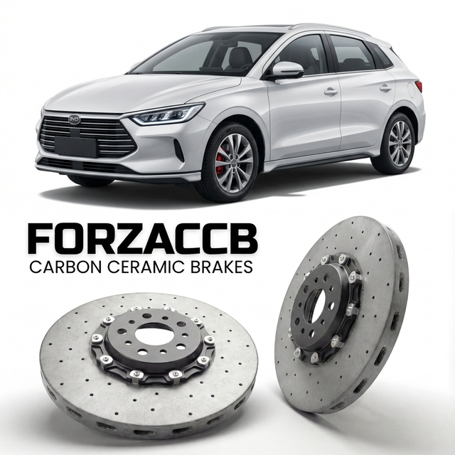 Carbon Ceramic Brake Rotors for BYD e2 (2019+) | CCB OEM Replacement / Conversion Upgrade Kit
