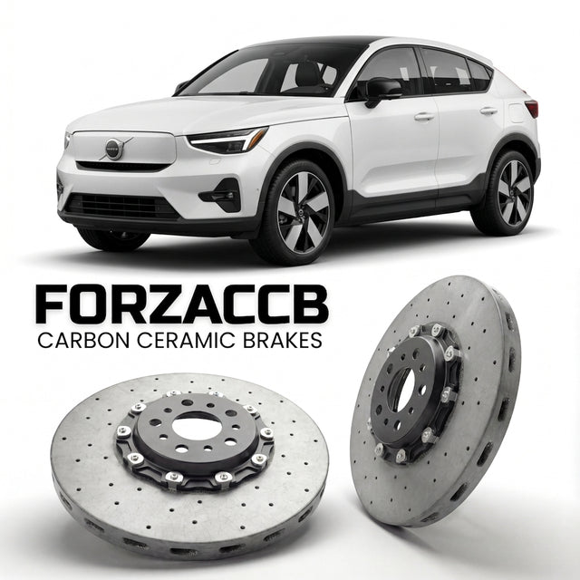 Carbon Ceramic Brake Rotors for Volvo EC40 (2024+) | CCB OEM Replacement / Conversion Upgrade Kit