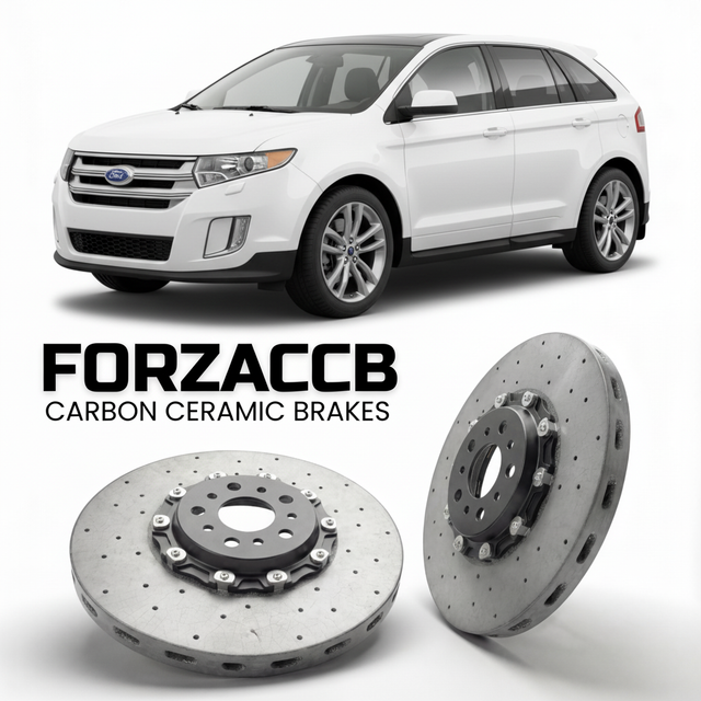 Carbon Ceramic Brake Rotors for Ford Edge I (facelift 2011 (2011-2014) | CCB OEM Replacement / Conversion Upgrade Kit
