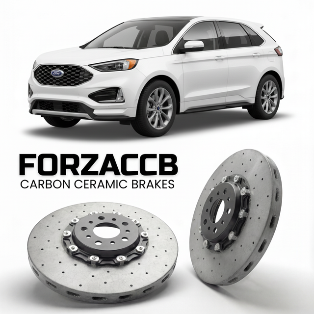 Carbon Ceramic Brake Rotors for Ford Edge L III (2023+) | CCB OEM Replacement / Conversion Upgrade Kit